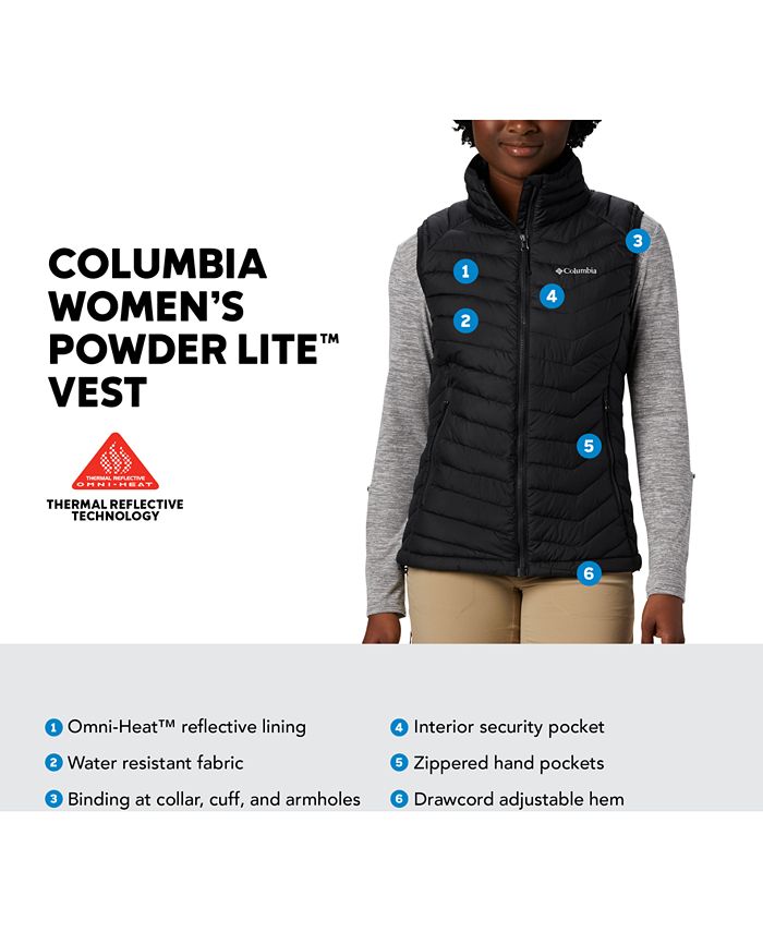 Columbia Women's Powder Lite OmniHeat™ Vest & Reviews Women Macy's