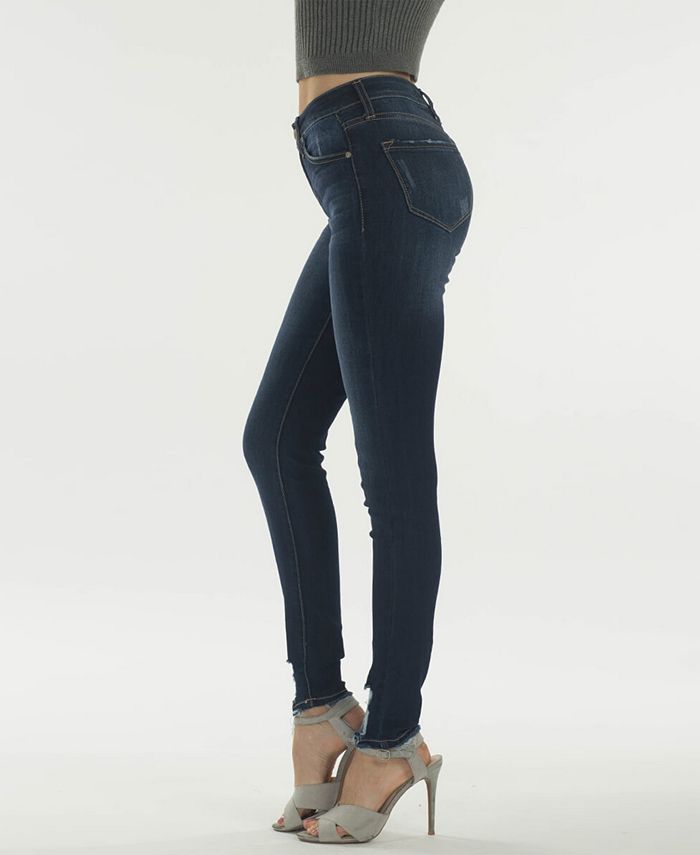 black kancan skinny jeans