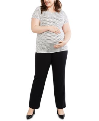 Petite Straight-Leg Pants 