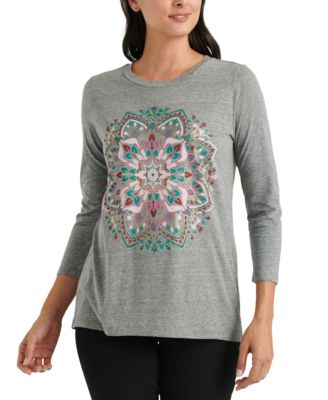 macys womens lucky brand tops