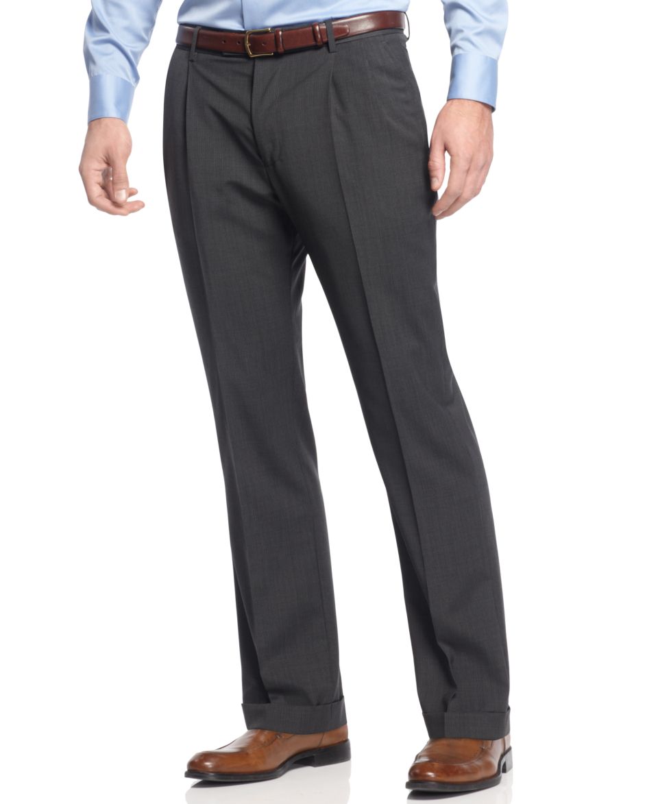 Nautica Dress Pants Solid Flat Front   Pants   Men