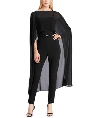ralph lauren jumpsuit with cape