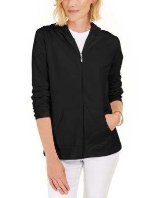 macy's karen scott fleece jackets