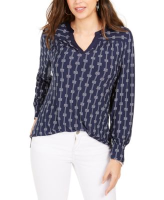 macys charter club petite tops