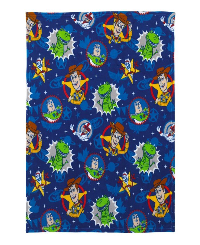 Disney Toy Story 4 Fleece Blanket Reviews Blankets Throws Bed Bath Macy S