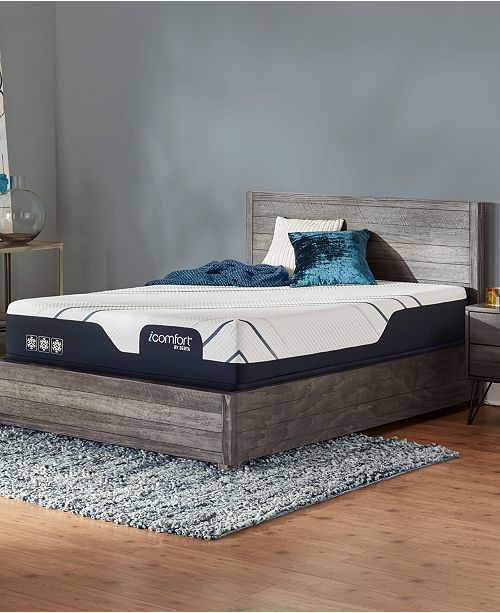 Serta Icomfort By Cf 3000 12 5 Plush Mattress Queen Reviews Mattresses Macy S