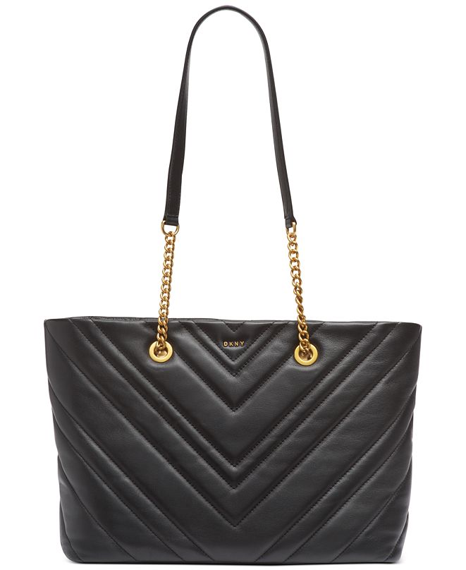 DKNY Vivian Leather Medium Tote & Reviews - Handbags & Accessories - Macy's