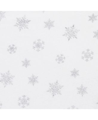 snowflake crib sheet