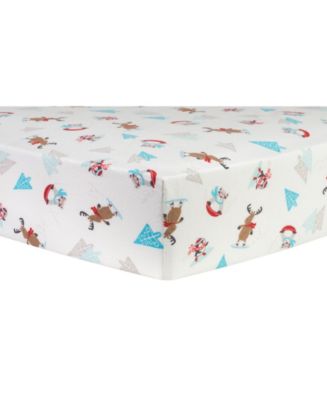 Trend Lab Frosty Fun Flannel Crib Sheet & Reviews - Sheets ...