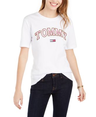 tommy jeans t shirt collegiate