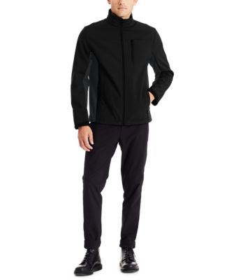 slim fit softshell jacket