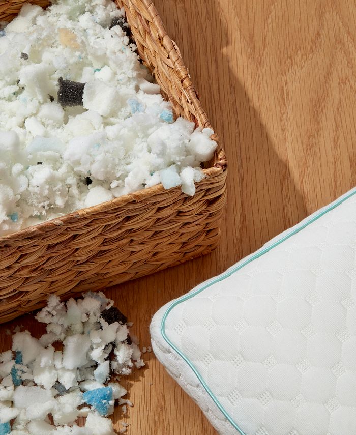 Sealy Memory Foam Cluster Pillow & Reviews Pillows Bed & Bath Macy's