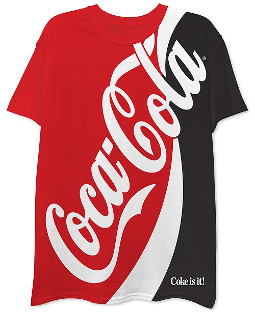 Freeze 24 7 Coca Cola Men S Graphic T Shirt Reviews T Shirts Men Macy S