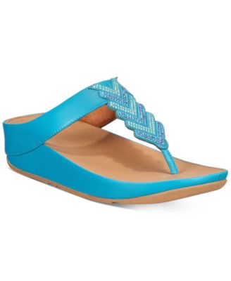 FitFlop Cora Crystal Thong Sandals 