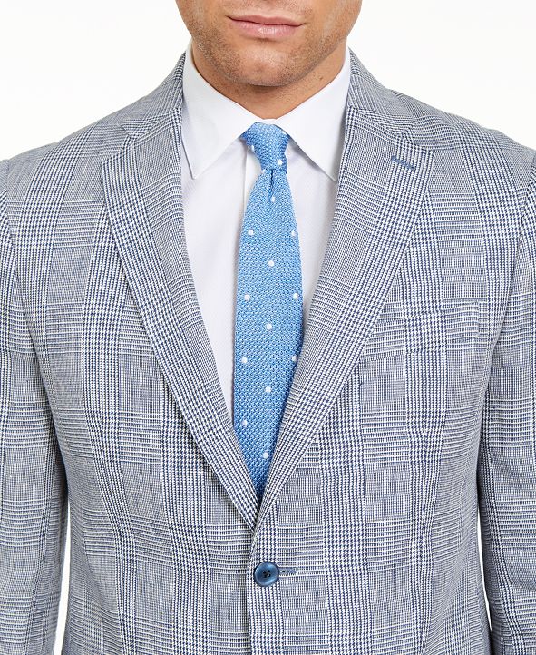 Lauren Ralph Lauren Men's ClassicFit UltraFlex Stretch Blue Plaid