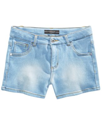 girls stretch denim shorts