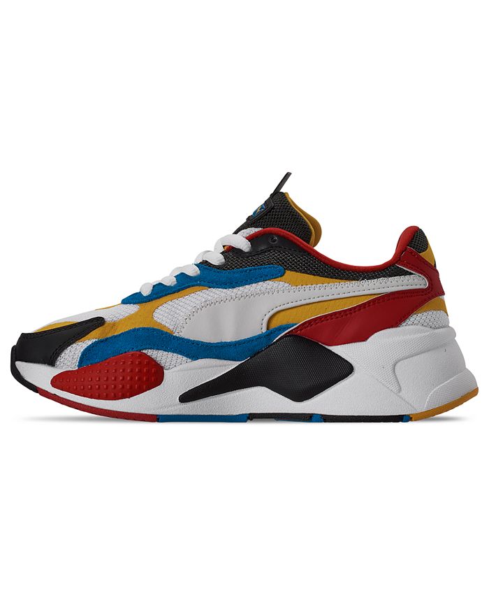 Puma Big Boys RSX Puzzle Casual Sneakers from Finish Line