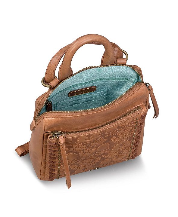 The Sak Loyola Convertible Small Leather Backpack ...