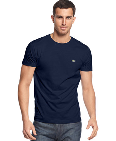 Lacoste Core T Shirts, Pima Crew Neck Tee Shirts - T-Shirts - Men - Macy's