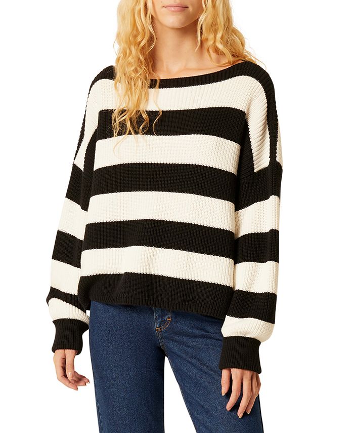 French Connection Mozart Stripe Cotton Sweater & Reviews - Sweaters ...