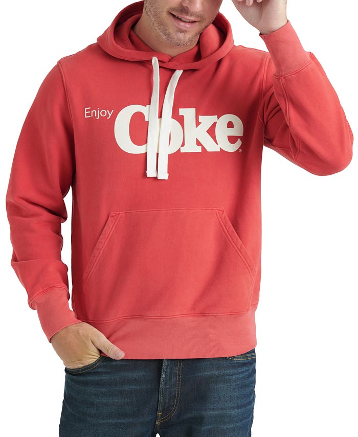 Lucky Brand Men S Enjoy Coke Graphic Hoodie Reviews Hoodies Sweatshirts Men Macy S Coca cola coke hoodie small hooded sweatshirt size s womens red t86. lucky brand men s enjoy coke graphic