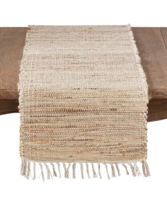 Плетеная настольная дорожка Saro Lifestyle из 100% джута