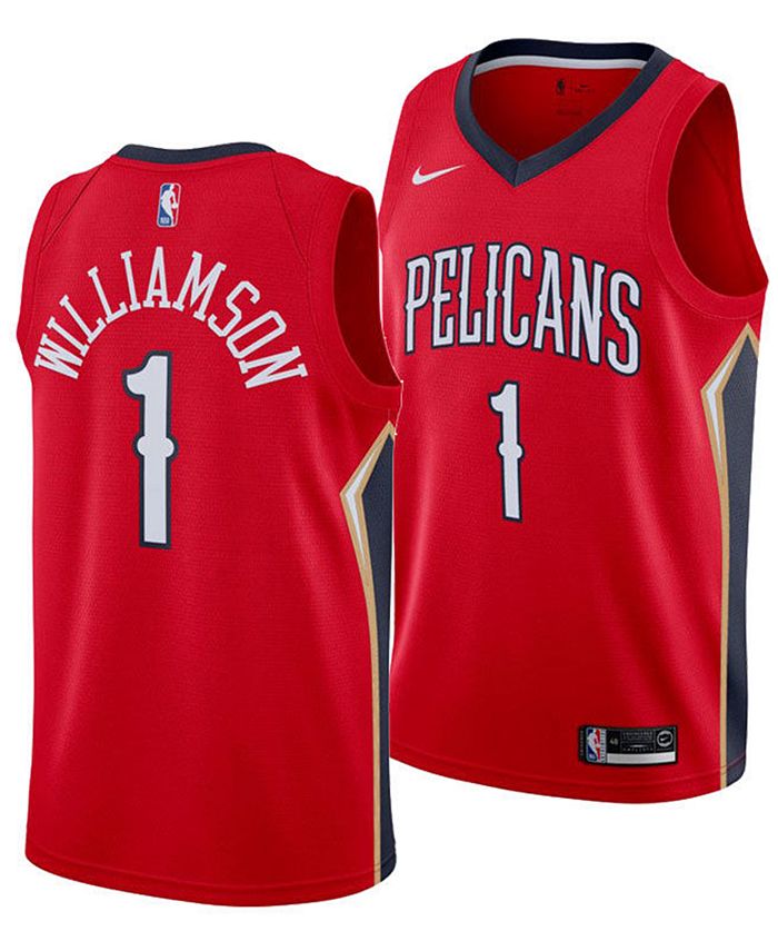 Nike Men S Zion Williamson New Orleans Pelicans Statement Swingman Jersey Reviews Sports Fan Shop By Lids Men Macy S