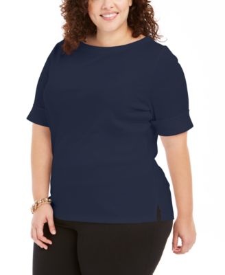 macys plus size tops karen scott