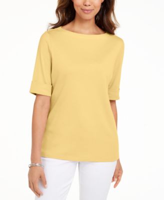 macy's karen scott petite tops