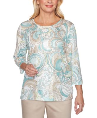 macys alfred dunner tops