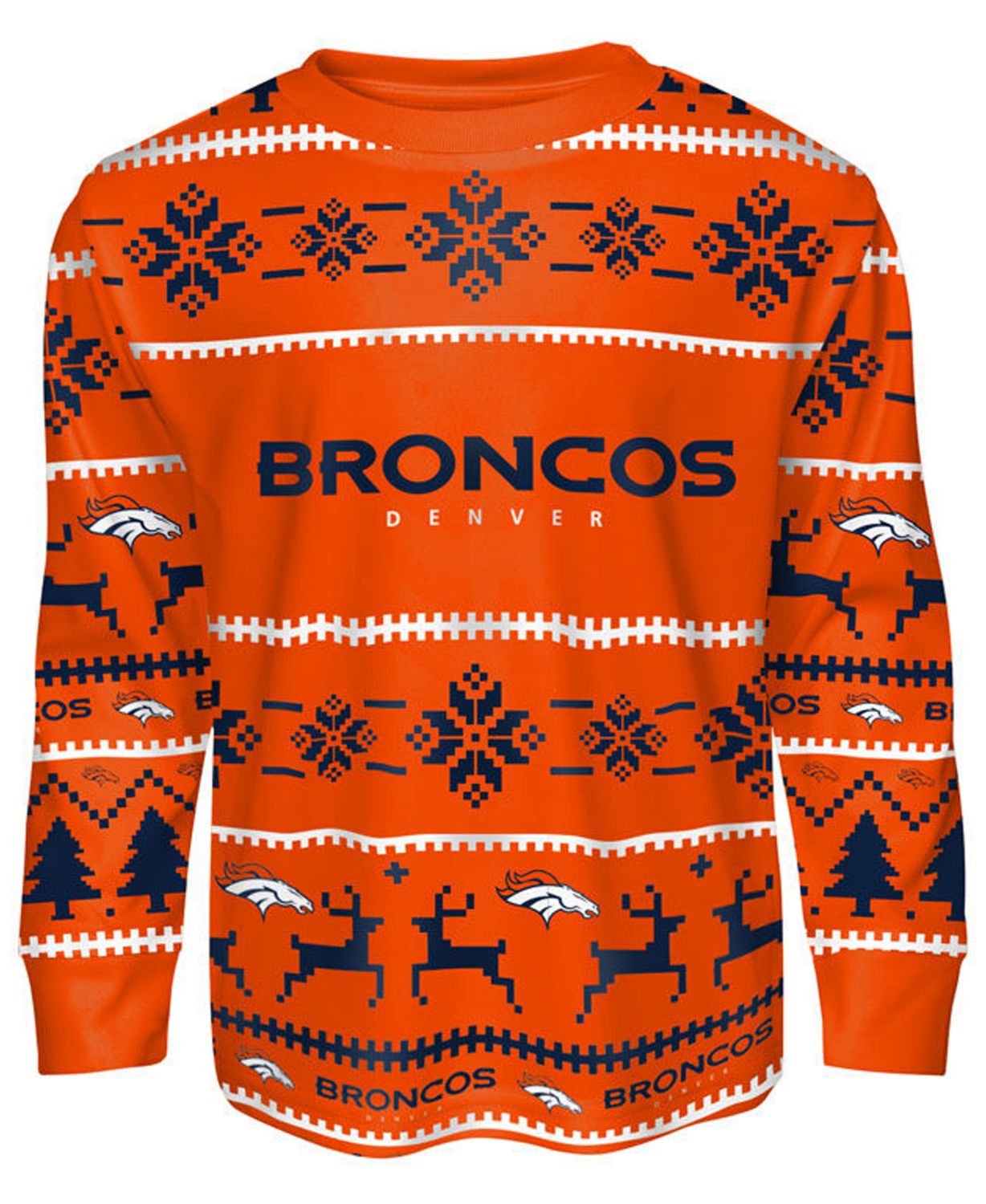 Outerstuff Big Boys Denver Broncos Wordmark Holiday Pajama Set & Reviews - Sports Fan Shop By Lids - Men - Macy's
