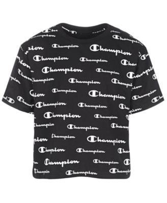 black champion shirt kids