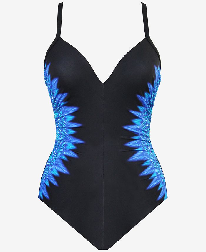 Miraclesuit Blue Curacao Temptation Underwire One-Piece Swimsuit ...