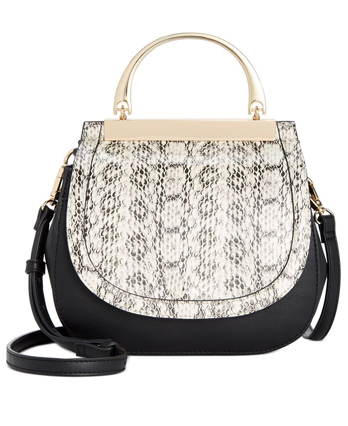 Alfani Mini Binding Bracelet Handle Bag, Created for Macy's & Reviews ...