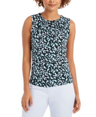 macy's calvin klein petite tops