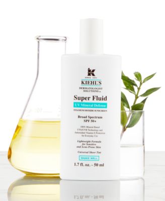 kiehl's super fluid uv mineral defense broad spectrum spf 50