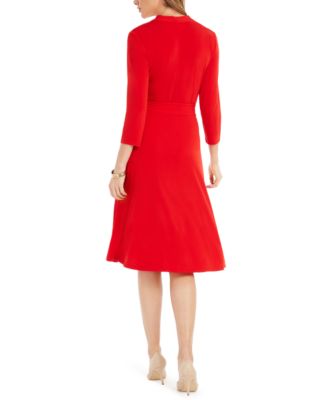 macys midi dresses with sleeves