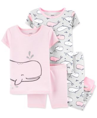 macy's baby girl pajamas