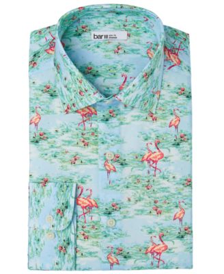 flamingo dress shirt