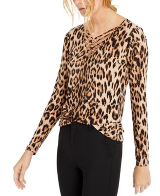 macys inc leopard dress