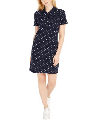 macy's tommy hilfiger white dress