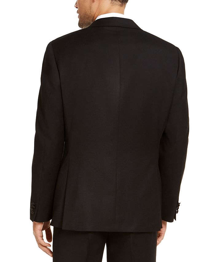 Alfani Men's Classic-Fit Stretch Black Tuxedo Jacket, Created for Macy ...