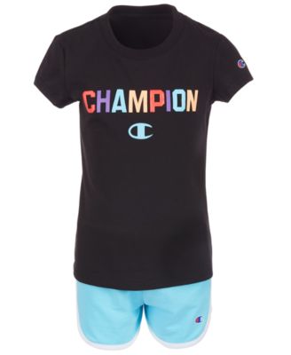 champion shirt and shorts set