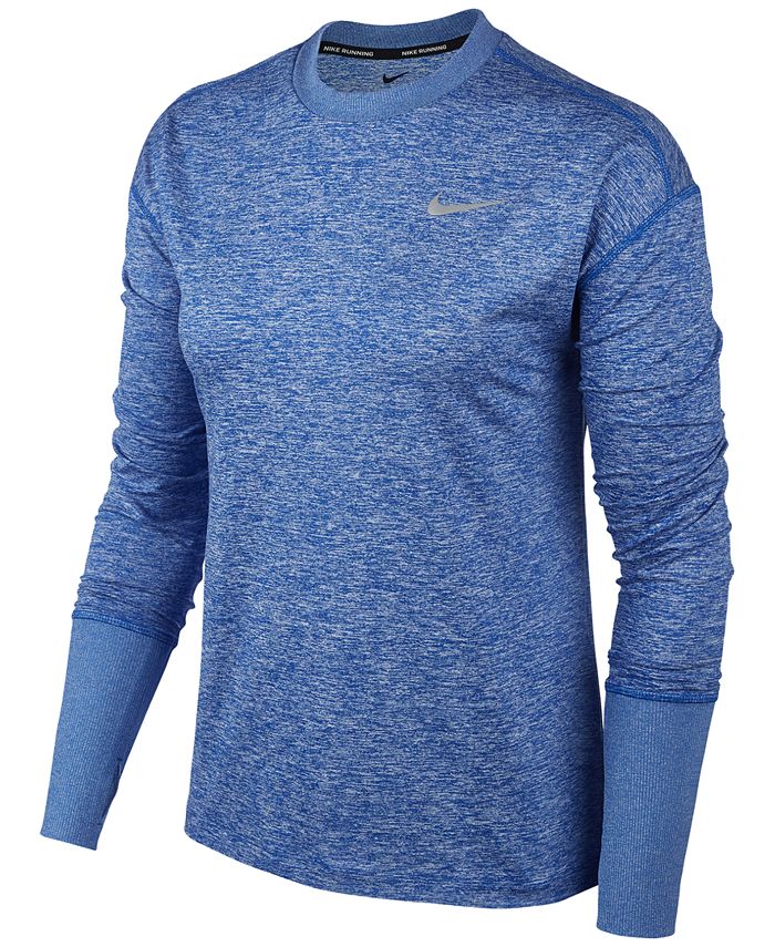 nike long sleeve running top women's