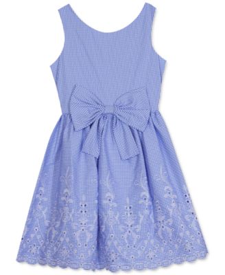 embroidered eyelet dress