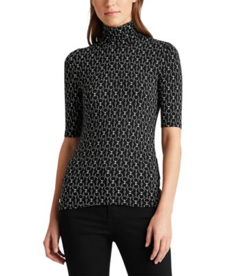 macy's ralph lauren petite tops
