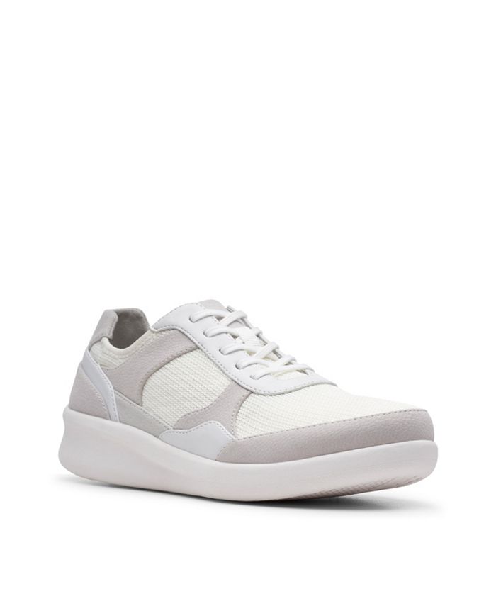 clarks cloudsteppers lace up