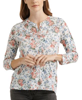 macys lucky brand womens tops