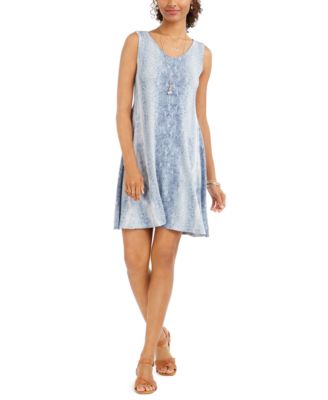 macys swing dress