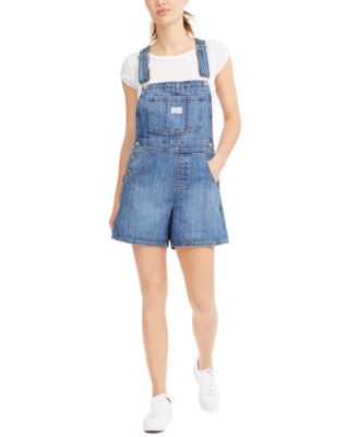 levi's womens short overalls